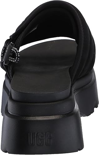 UGG W CALLIE サンダル ブラック 6 アグ UGG UGG サンダル W CALLIE 1152697 ヌバック （BLK/BLACK